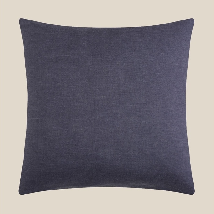 Декоративная наволочка SL Home Linen 40*40 см, цв. Темно-синий, 100%лён Декоративная наволочка SL Home Linen 40*40 см, цв. Темно-синий, 100%лён