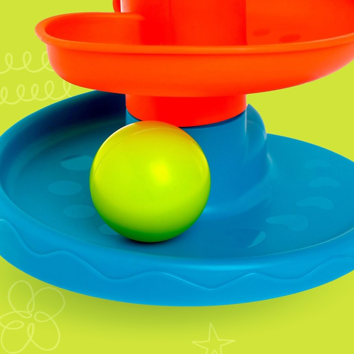 Пирамидка «Быстрый шарик», 5 элементов Пирамидка «Быстрый шарик», 5 элементов