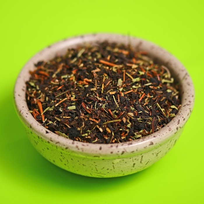 Чай чёрный «Кулич», с чабрецом, 50 г. Чай чёрный «Кулич», с чабрецом, 50 г.