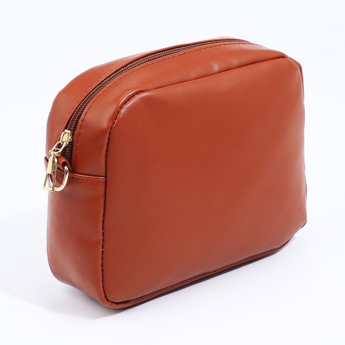 Сумка кросс-боди на молнии, цвет рыжий Сумка кросс-боди на молнии, цвет рыжий