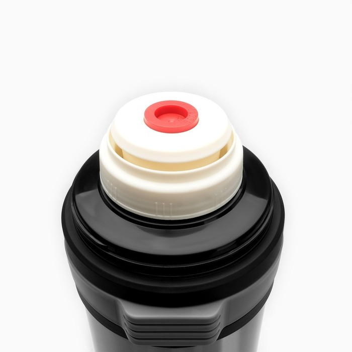 Термос, 5 л, Volume Термос, 5 л, Volume "Колумб", с двумя кружками, сохраняет тепло 24 ч, 15 х 46.7 см, хром