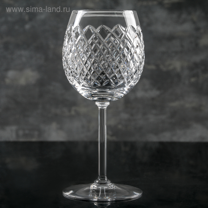 Набор фужеров хрустальных для вина НЕМАН «Гранд», 600 мл, 2 шт Набор фужеров хрустальных для вина НЕМАН «Гранд», 600 мл, 2 шт