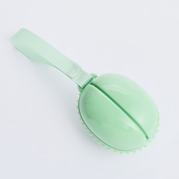 Игрушка массажная пищащая для собак Игрушка массажная пищащая для собак "Фрукт",10,5 см, ТПР, микс цветов