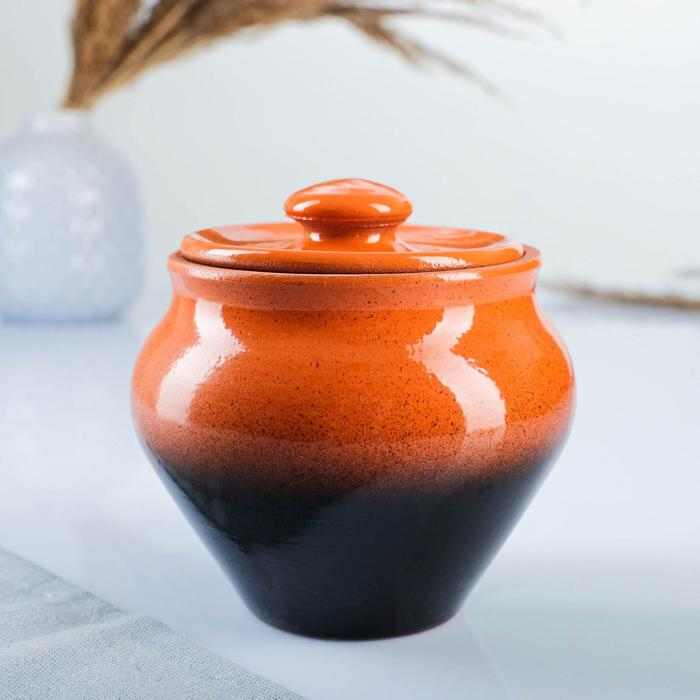 Набор  Набор "Вятская керамика №6" 0,5х6 + ухват, МИКС