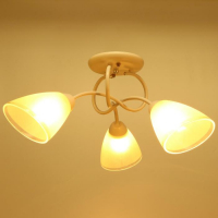 Люстра 1086/3WT 40Вт Е27 белый 54х54х22 см BayerLux