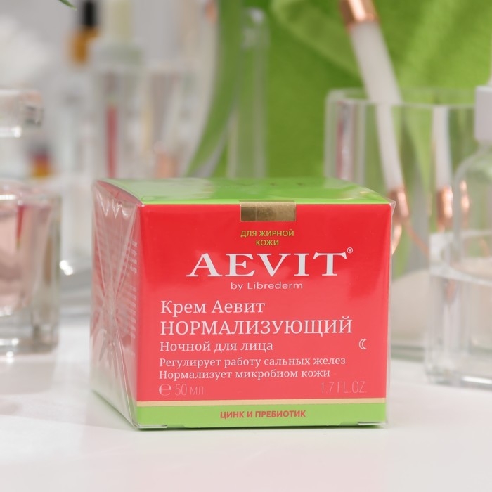 Крем для лица ночной Аевит Librederm Нормализирующий, 50 мл Крем для лица ночной Аевит Librederm Нормализирующий, 50 мл