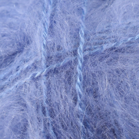 Пряжа "Mohair classic" 25% мохер, 24% шерсть, 51% акрил 200м/100гр (40 голубой)
