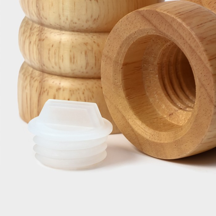 Набор для специй Доляна «Комфорт», 2 предмета: мельница и солонка Набор для специй Доляна «Комфорт», 2 предмета: мельница и солонка