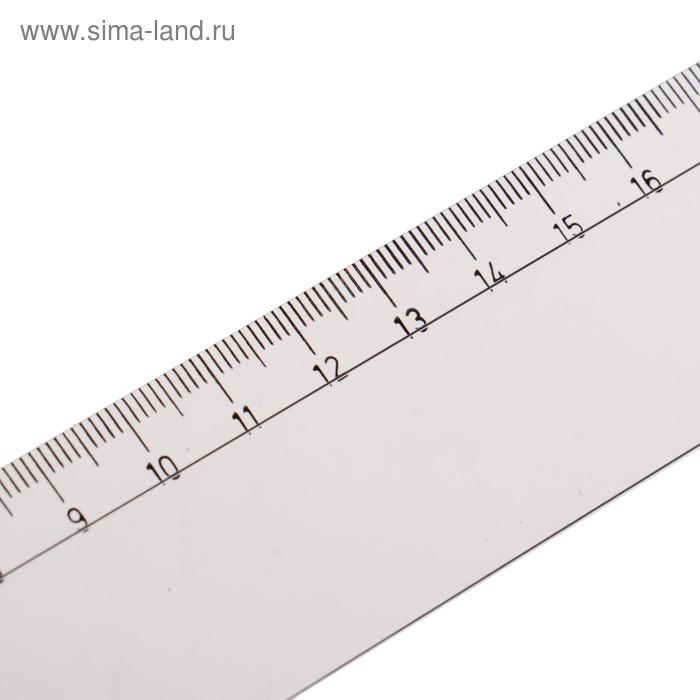 Линейка 50 см Koh-I-Noor 742610, пластик, прозрачная Линейка 50 см Koh-I-Noor 742610, пластик, прозрачная