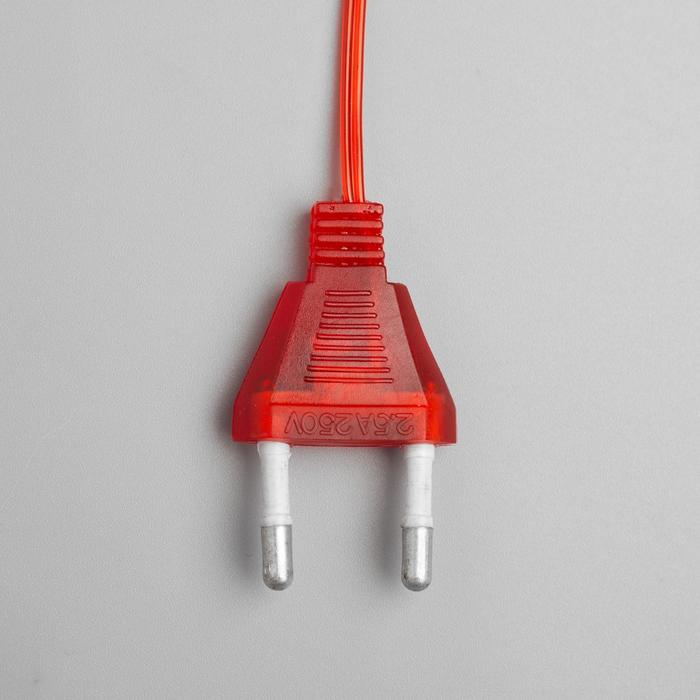 Светодиодная верхушка на ёлку «Звезда красная» 22 см, 30 LED, провод 2 метра, 220 В, свечение красное Светодиодная верхушка на ёлку «Звезда красная» 22 см, 30 LED, провод 2 метра, 220 В, свечение красное