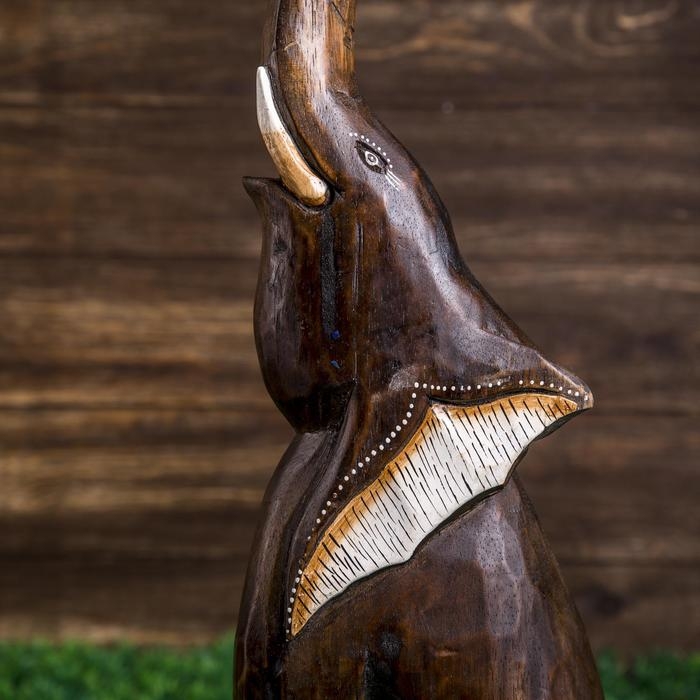 Сувенир дерево Сувенир дерево "Слон белые ушки" 50х13х6,5 см