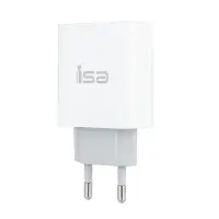 Переходник сетевого зарядного устройства HS21 на Type-C PD20W ISA белый