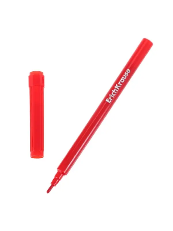 Фломастеры ErichKrause &laquo;Ну, Погоди! Каникулы&raquo;, 12 цветов, на водной основе, яркие цвета, вентилируемый колпачок