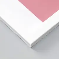 Фоторамка для фото 21х29,7 см (А4) "Oframe", пластик, белый, (пластик экран)