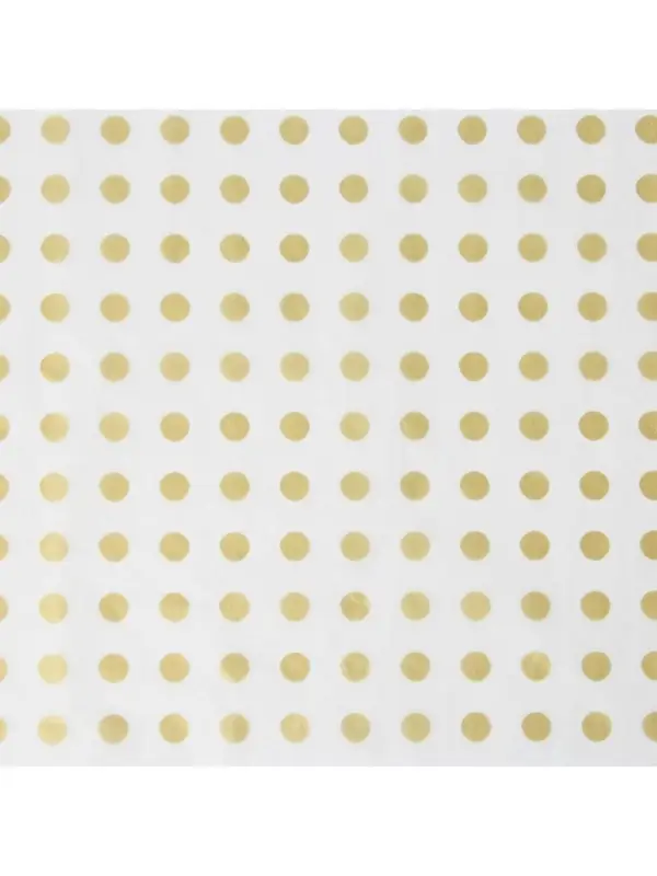 Бумага упаковочная тишью &laquo;Золото, горох&raquo;, 50&times;70 см