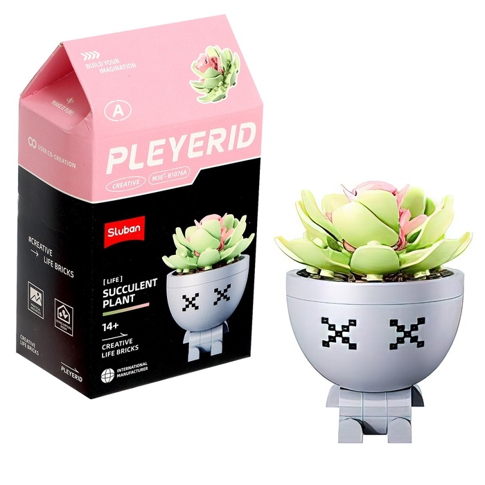 Конструктор  Конструктор "Цветы в горшочке",  А