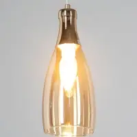 Светильник подвесной 06979/1HQ, 1x40Вт, E14, цвет золото