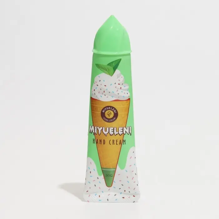 Крем для рук «Зеленый чай с мороженым» увлажняющий, 30 мл
