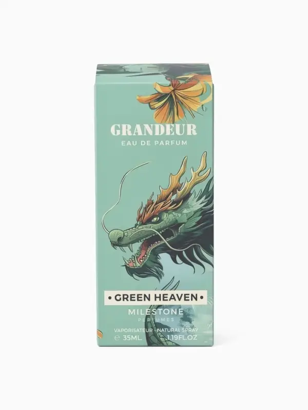 Парфюмерная вода мужская Milestone GRANDEUR GREEN HEAVEN, 35 мл (мотив Jean Paul Gaultier)