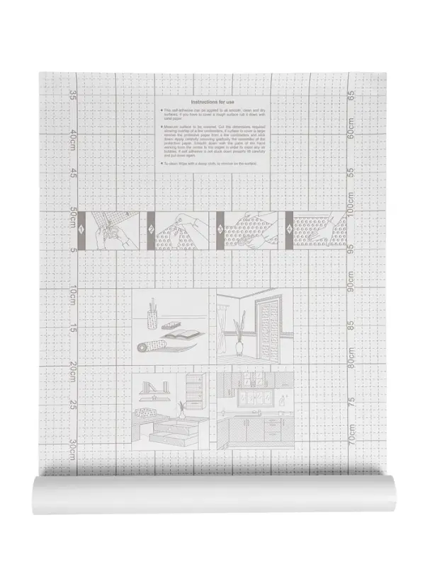 Пленка самоклеящаяся D&B 5570, белая, 0,45х8м Пленка самоклеящаяся D&B 5570, белая, 0,45х8м