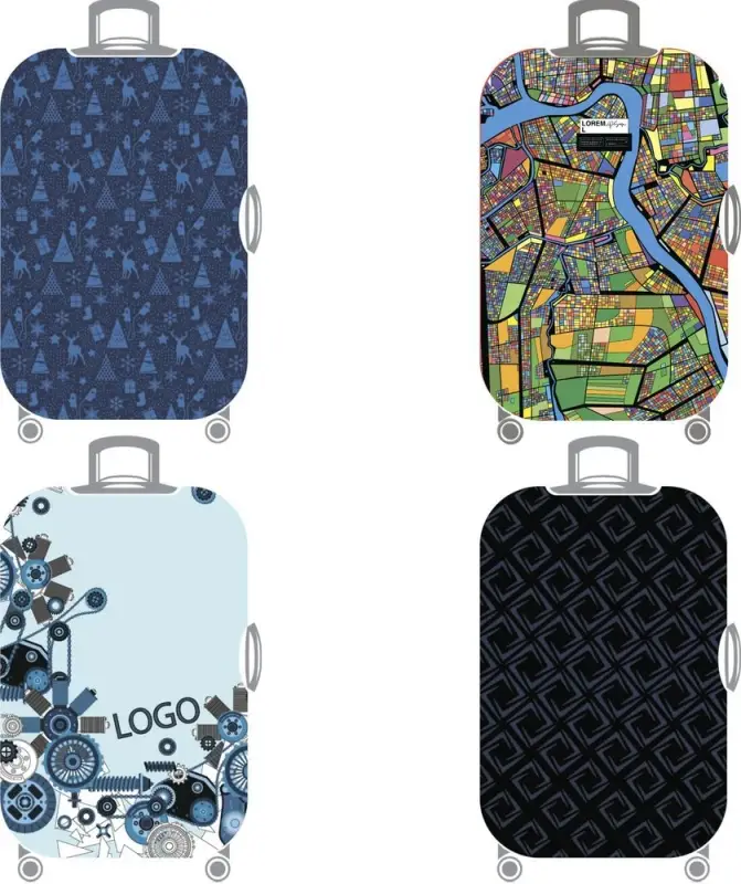 Чехол на чемодан Kansi на заказ, неопрен Чехол на чемодан Kansi на заказ, неопрен