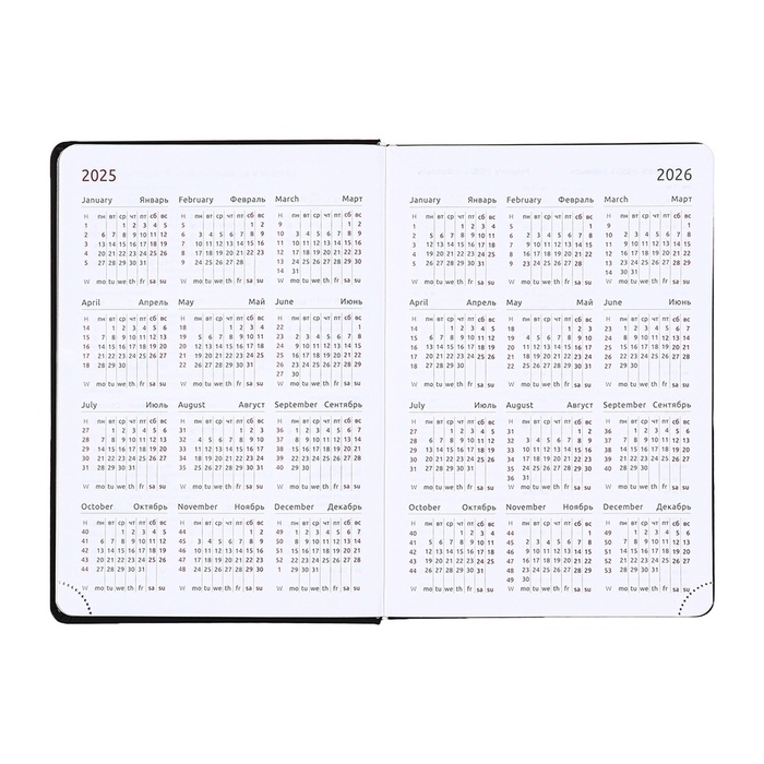 Ежедневник датированный 2025 года, deVENTE. Flag, B5 168 листов, deVENTE. Duo, твердая обложка кожзам с поролоном, шелкография, перфорация, ляссе, блок 70 г/м2 Ежедневник датированный 2025 года, deVENTE. Flag, B5 168 листов, deVENTE. Duo, твердая обложка кожзам с поролоном, шелкография, перфорация, ляссе, блок 70 г/м2