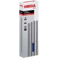 Пружины для переплета пластиковые  6мм синие 100шт/уп