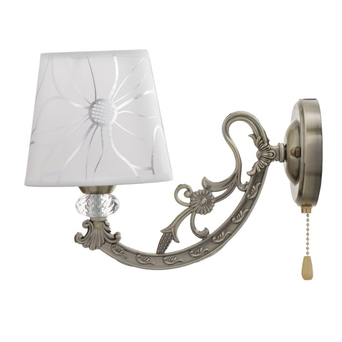 Бра "Вирджиния" 1х40Вт E14 бронза 20х15х30 см.