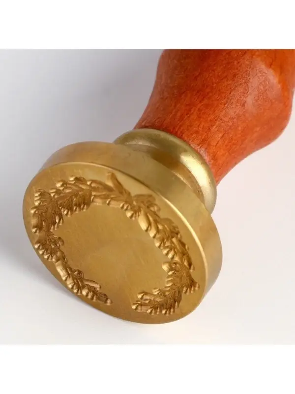 Сургучная печать &laquo;Венок&raquo;, 12.5&times;4&times;4 см