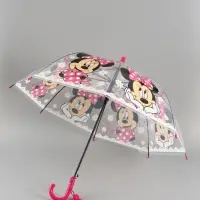 Зонт прозрачный купол &laquo;Цветочки&raquo;, d=76см