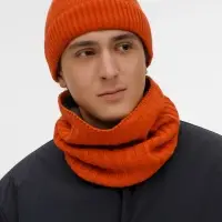 Снуд ComFleece, темно-оранжевый (кирпичный)