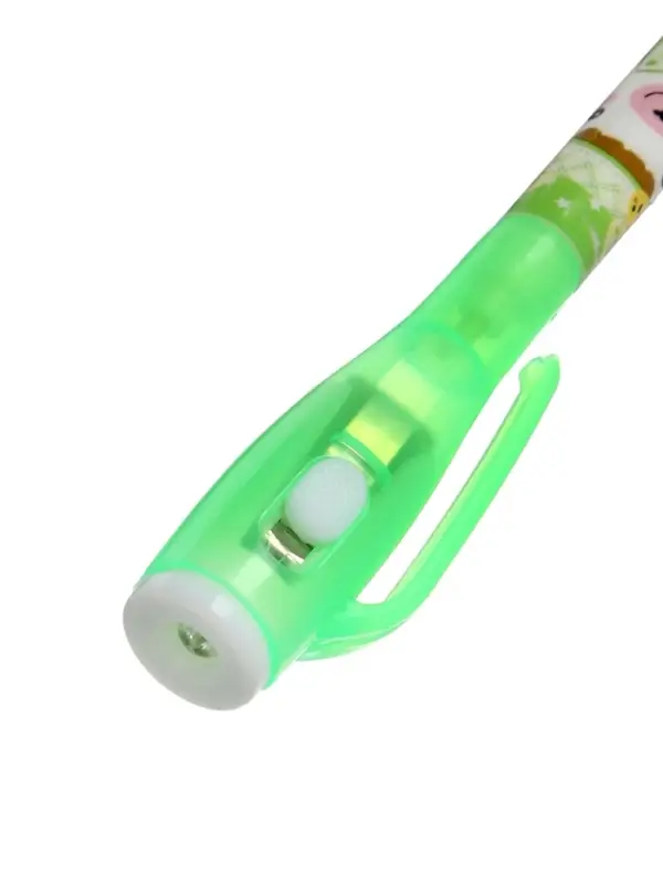 Маркер с невидимыми чернилами Calligrata &laquo;Шпион&raquo;, надпись видно при подсвечивании фонариком, МИКС