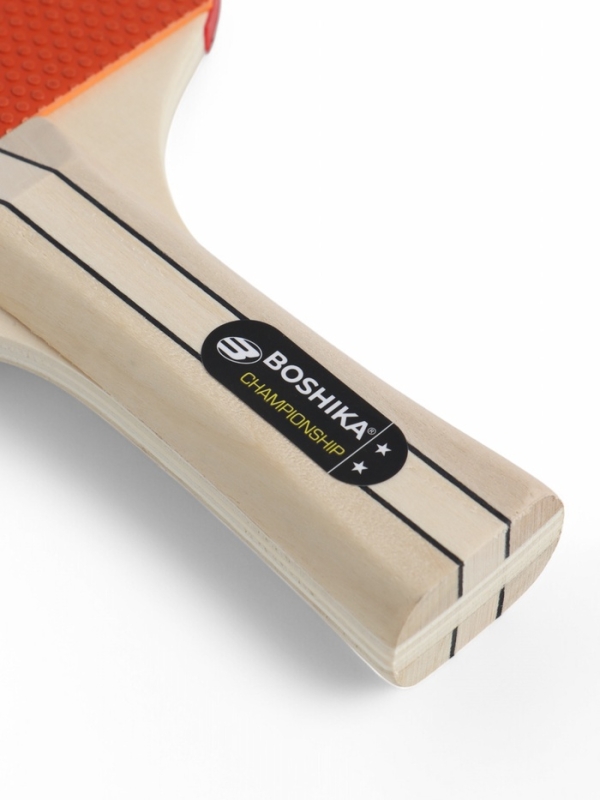 Набор для настольного тенниса BOSHIKA Championship: 2 ракетки, 3 мяча, 2 звезды, цвета микс