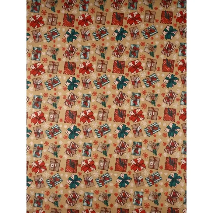 Набор упаковочной бумаги «Зимние истории»,4 листа, 70 × 100 см Набор упаковочной бумаги «Зимние истории»,4 листа, 70 × 100 см