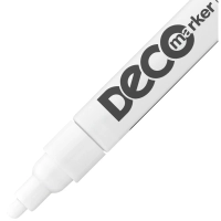 Маркер лаковый ICO DECO белый 2-4 мм