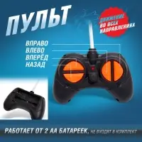 Джип радиоуправляемый &laquo;Граффити&raquo;, работает от батареек, цвет красный