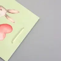 Пакет подарочный "Милый ушки" ламинированный 18 х 22,3 х 10 см