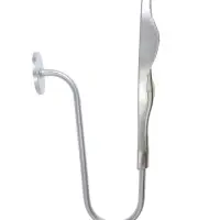 Крючок для штор CAPPIO KS040, цвет серебро с золотом, набор 2 шт Крючок для штор CAPPIO KS040, цвет серебро с золотом, набор 2 шт