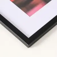 Фоторамка для фото 30х40 см, с паспарту 21х30 см, Lumo, чёрный