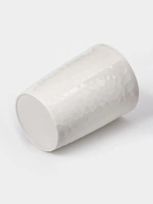 Стакан для зубных щёток Tule, 350 мл, d=7.7 см, h=10.4 см, светло-серый