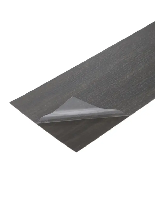 Плитка виниловая самоклеящаяся 91х15 см, орех