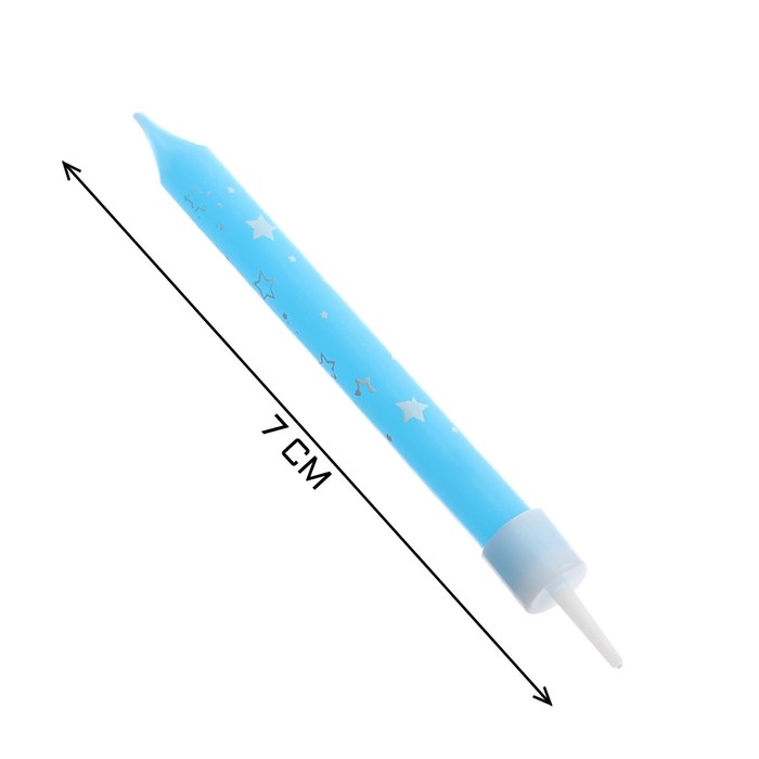 Свечи в торт Свечи в торт "Звезды", 7х0.6 см, 6 шт