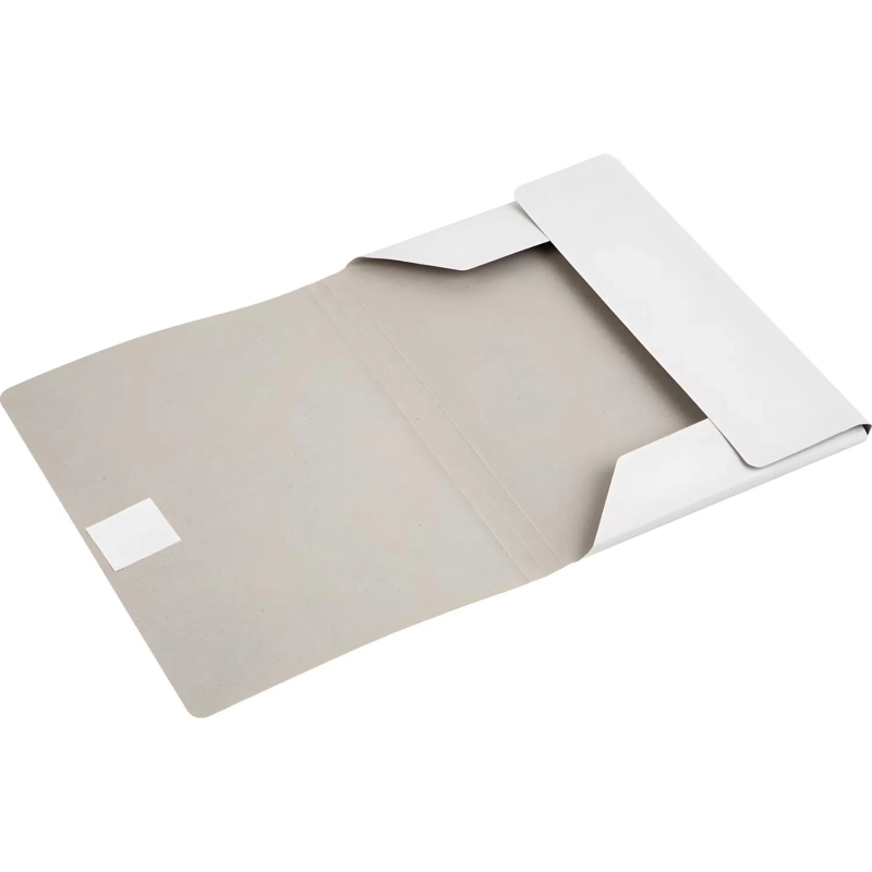 Папка с завязками 380г/м2, мелованная