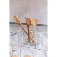 Сушилка для столовых приборов подвесная Доляна, d=1.5 см, 15&times;10.8&times;18 см, хромированная