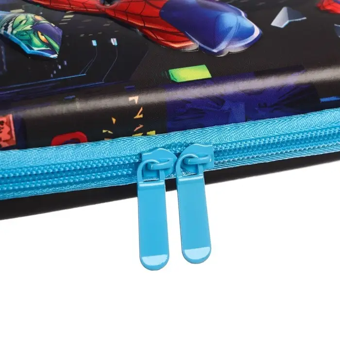 Пенал каркасный 2 секции, с эффектом 3D, 150х220х40 мм, Человек-паук Пенал каркасный 2 секции, с эффектом 3D, 150х220х40 мм, Человек-паук