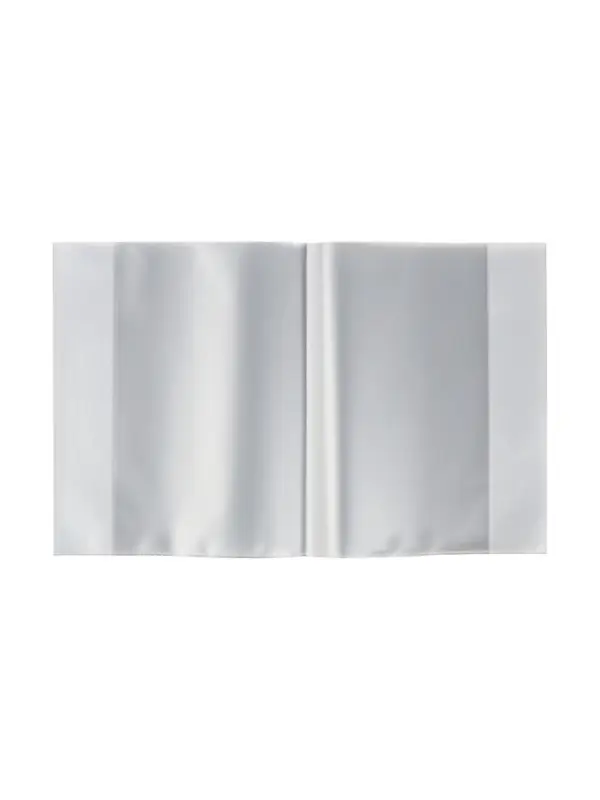 Набор обложек ПП 10 шт., 212&times;347 мм, 80 мкм, ErichKrause, Fizzy Clear, для тетрадей и дневников, с тиснением, фиксированная