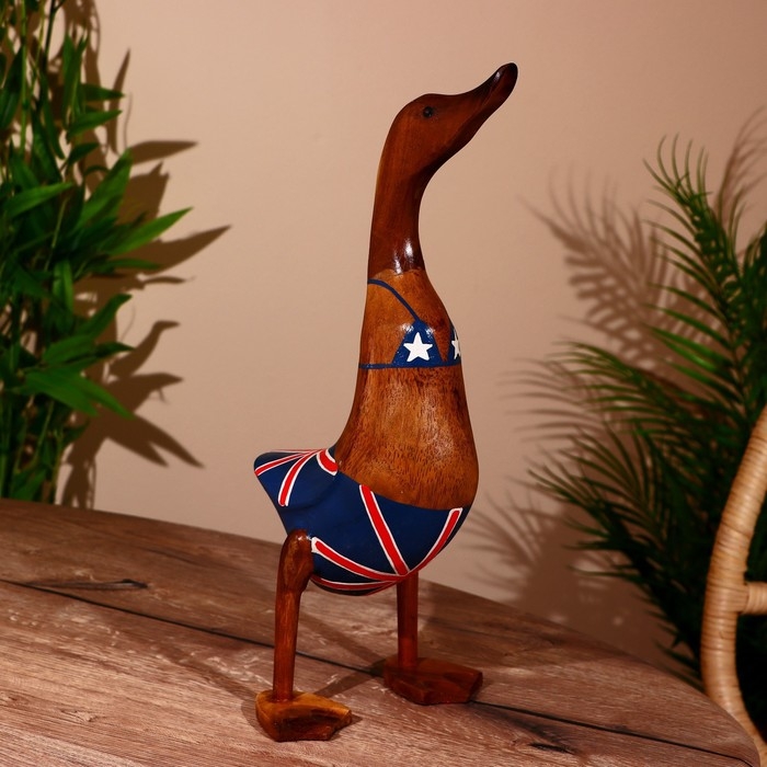 Сувенир "Утка-британка" дерево 45 см