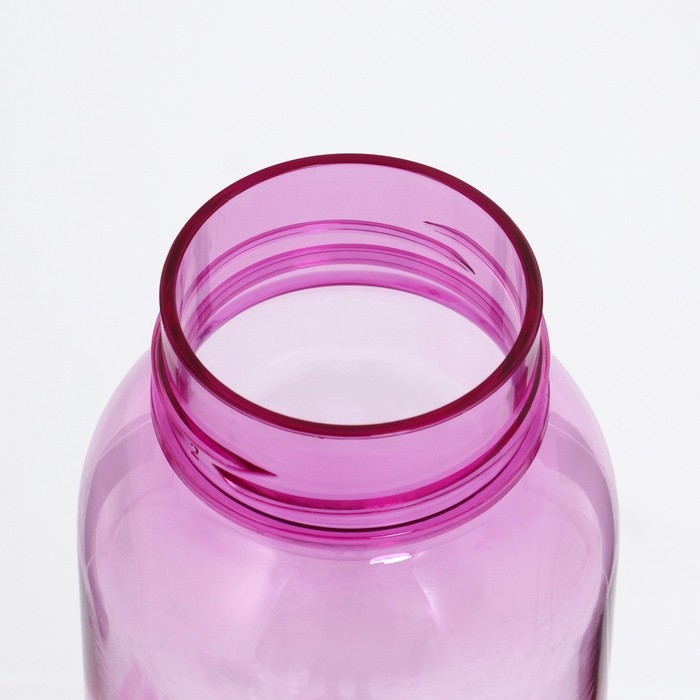 Бутылка для воды спортивная, 650 мл,  Бутылка для воды спортивная, 650 мл, "Флорес", 4.7 х 22 х 7 см, микс