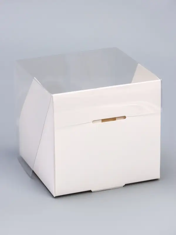 Коробка для 1 капкейка с прозрачной крышкой, 10.5×10.5×10 см, кондитерская упаковка Коробка для 1 капкейка с прозрачной крышкой, 10.5×10.5×10 см, кондитерская упаковка