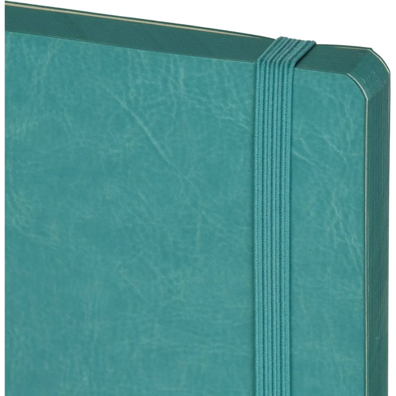 Ежедневник недатированный ATTACHE FLEX бирюзовый А5, 136 л. бежевый блок